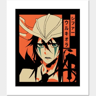 Hollow Ulquiorra Cifer Arrancar Posters and Art